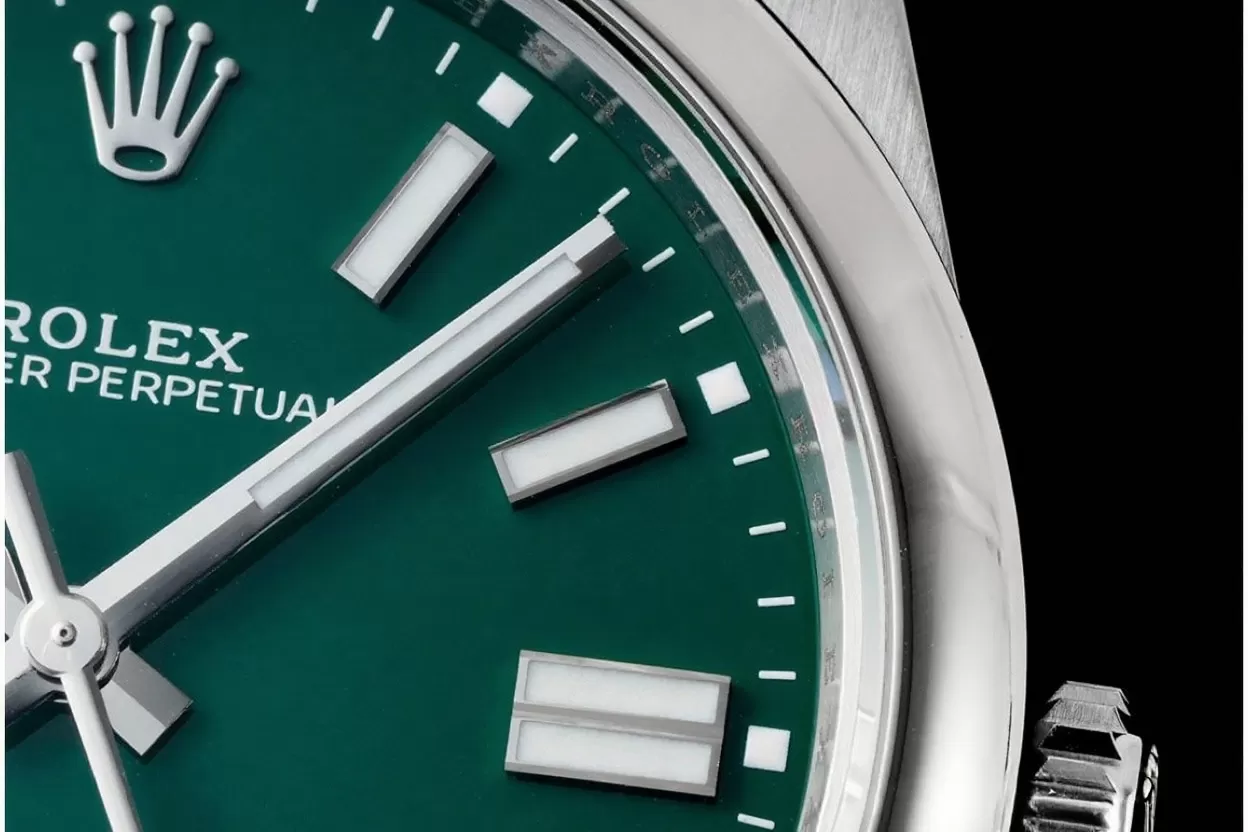 Oyster Perpetual 124300 41mm SS / SS Green Dial VSF VS3230 - Image 5