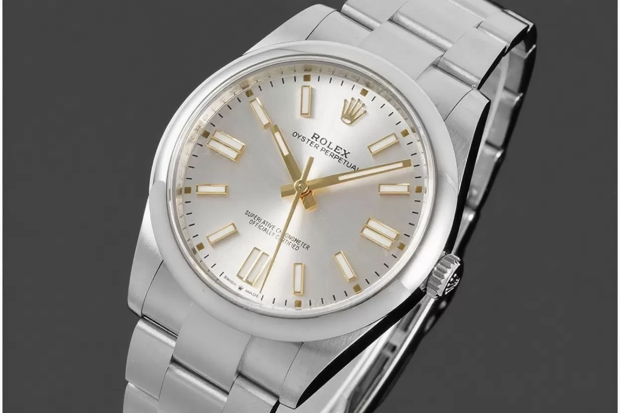 Oyster Perpetual 124300 41mm SS / SS Silver Dial VSF VS3230