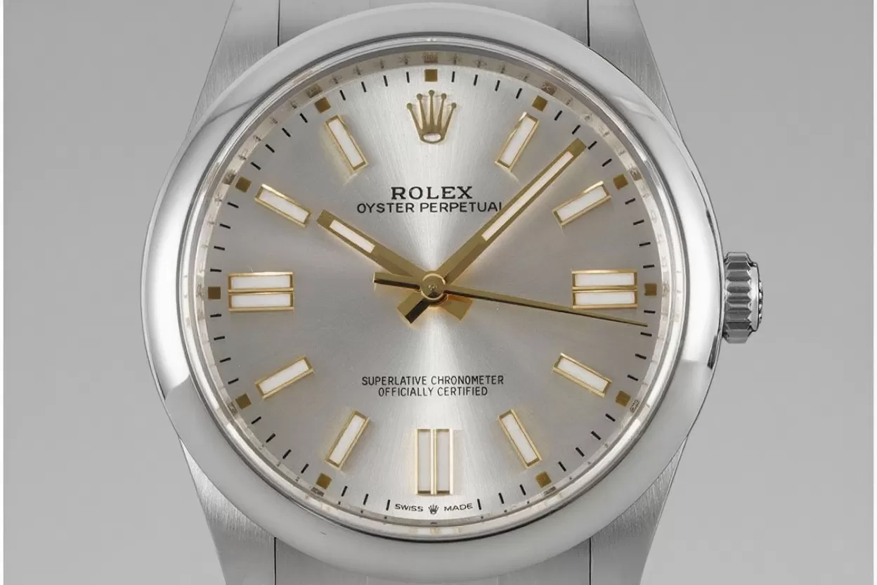 Oyster Perpetual 124300 41mm SS / SS Silver Dial VSF VS3230 - Image 2