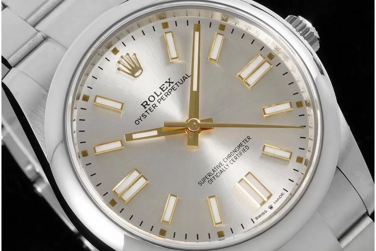 Oyster Perpetual 124300 41mm SS / SS Silver Dial VSF VS3230 - Image 4