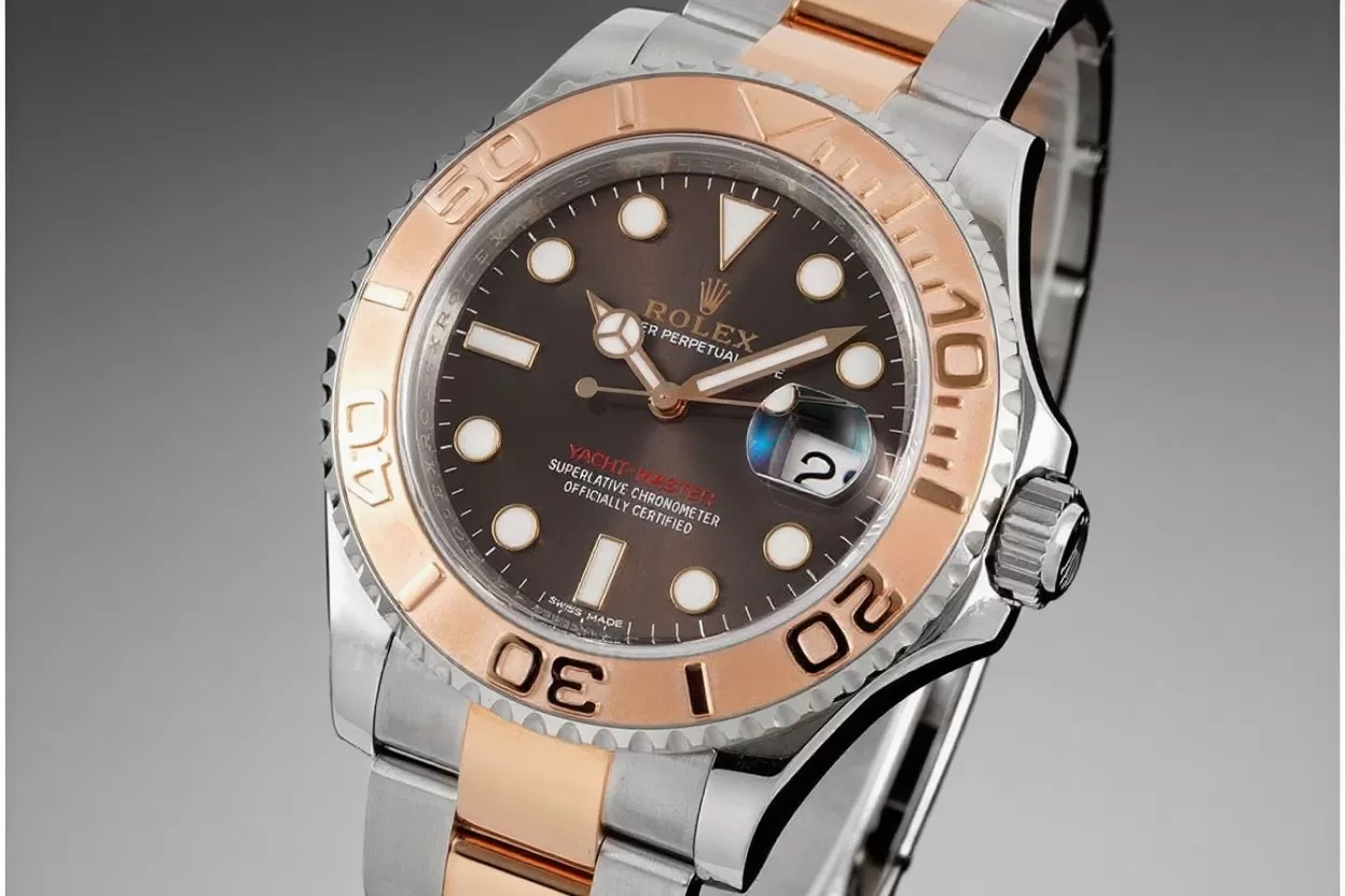 Yacht ?C Master 116621 40mm RG / SS Brown Dial VSF VS3135