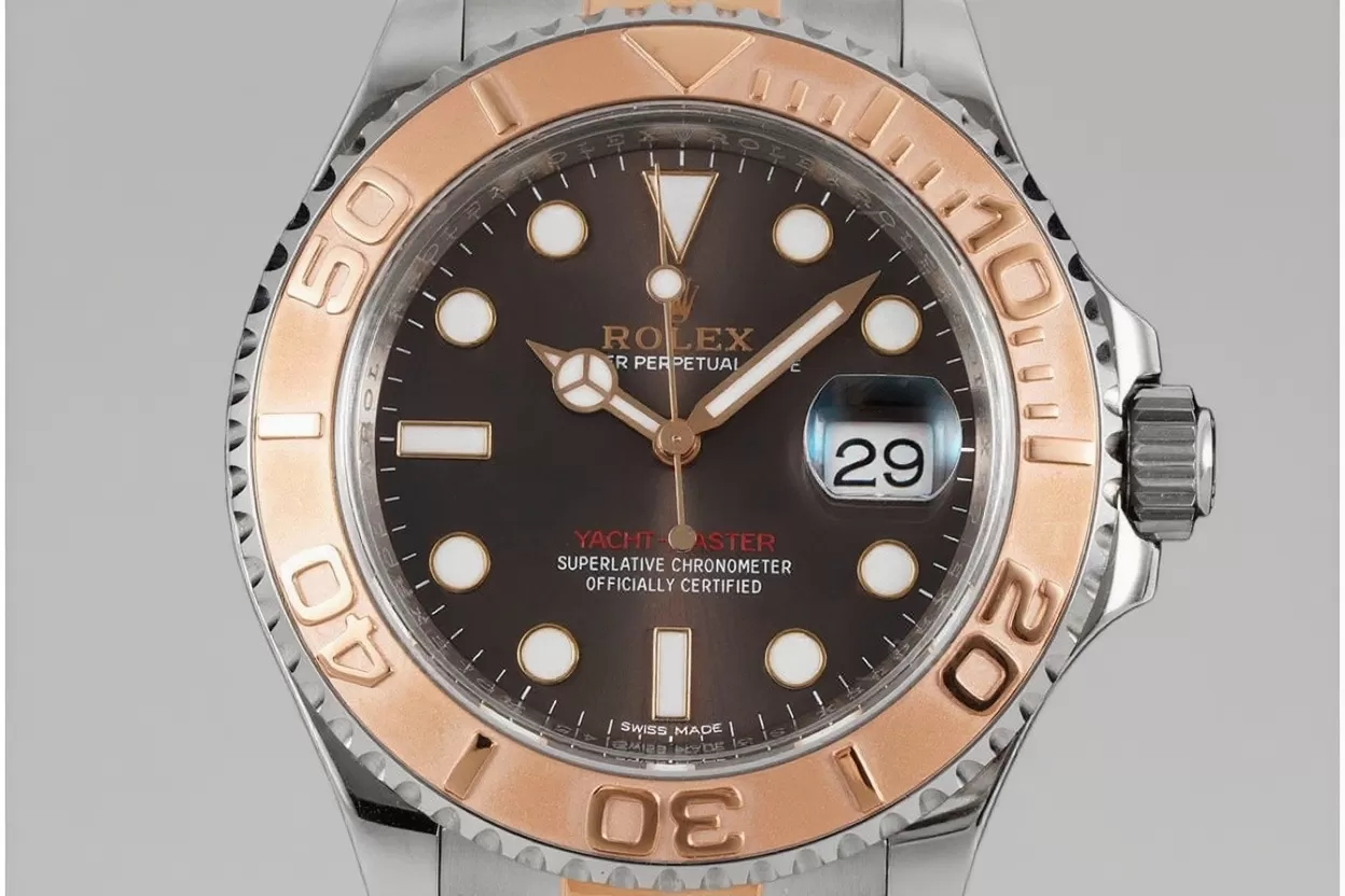 Yacht ?C Master 116621 40mm RG / SS Brown Dial VSF VS3135 - Image 2