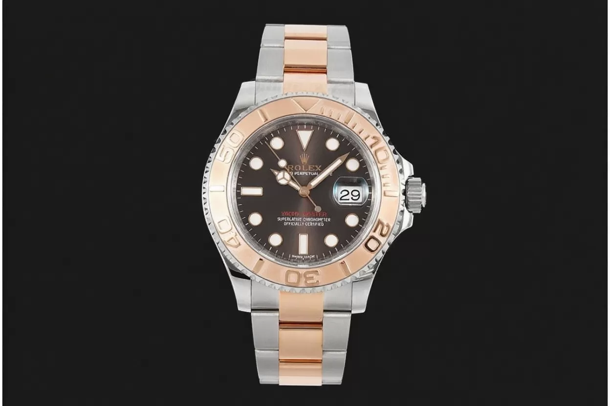 Yacht ?C Master 116621 40mm RG / SS Brown Dial VSF VS3135 - Image 4