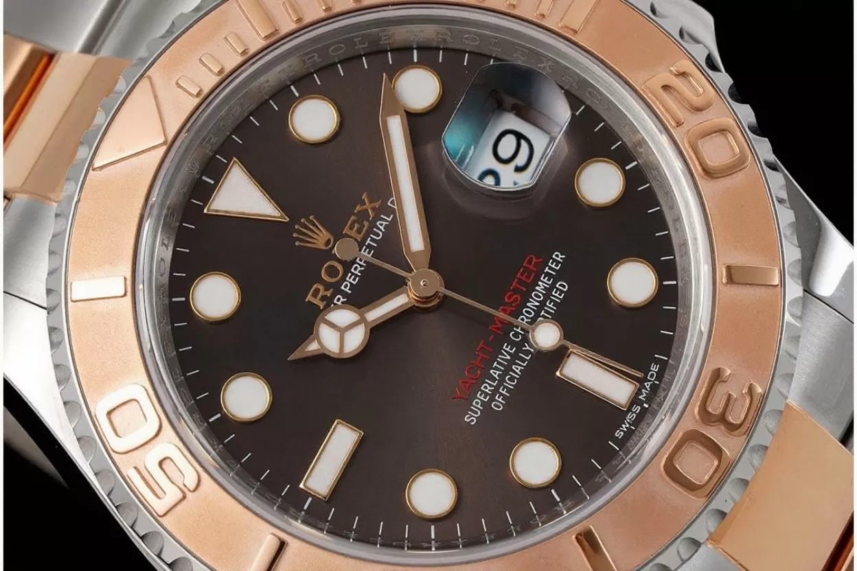 Yacht ?C Master 116621 40mm RG / SS Brown Dial VSF VS3135 - Image 3