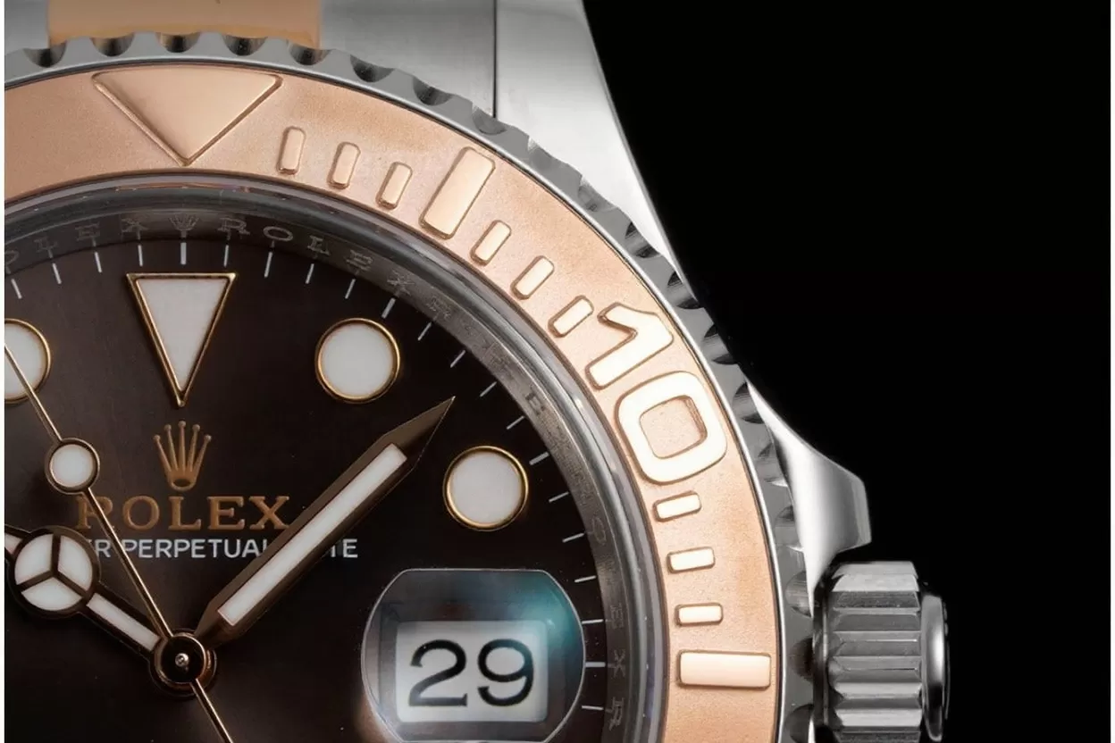 Yacht ?C Master 116621 40mm RG / SS Brown Dial VSF VS3135 - Image 6