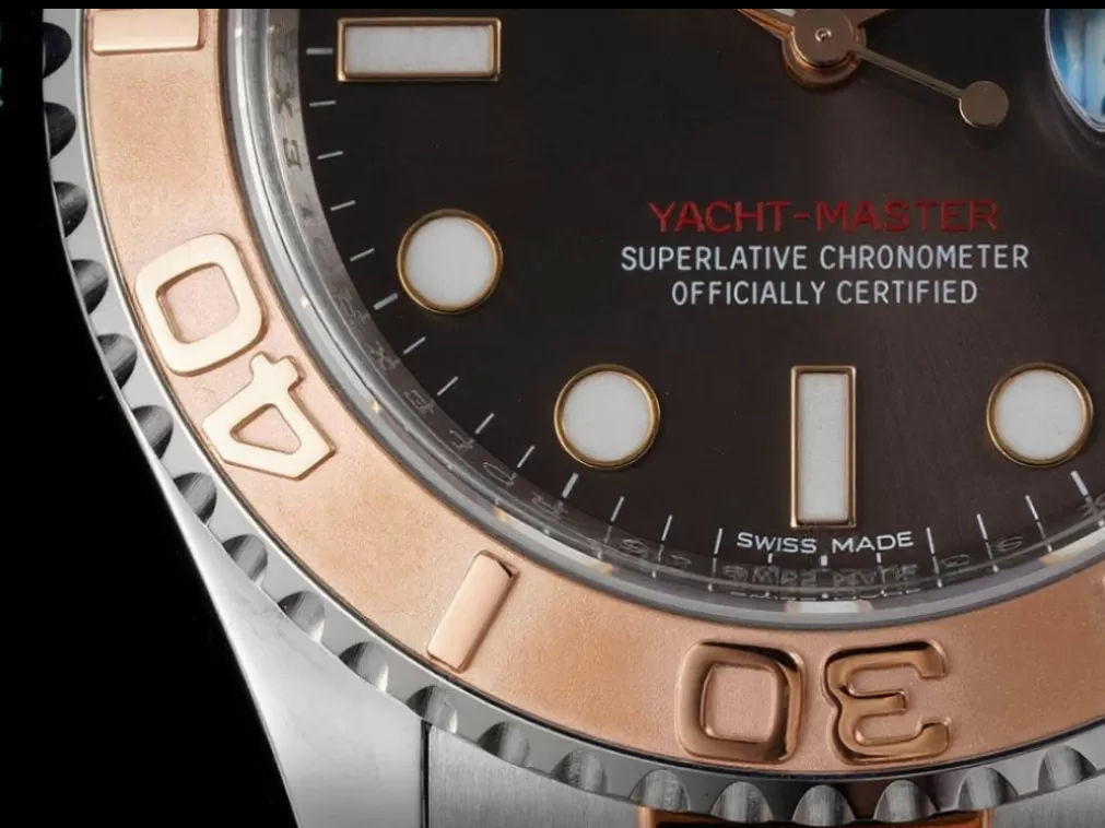 Yacht ?C Master 116621 40mm RG / SS Brown Dial VSF VS3135 - Image 7