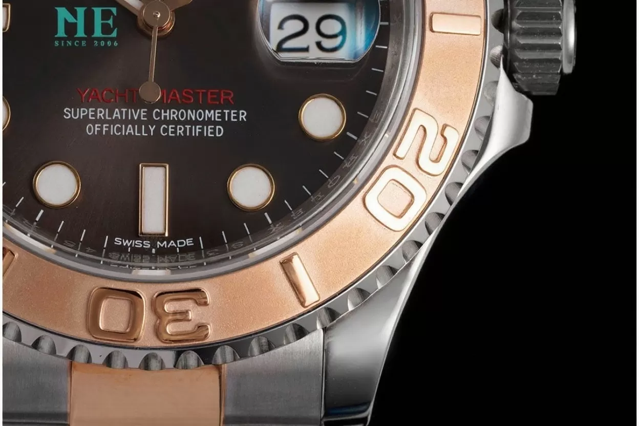 Yacht ?C Master 116621 40mm RG / SS Brown Dial VSF VS3135 - Image 8