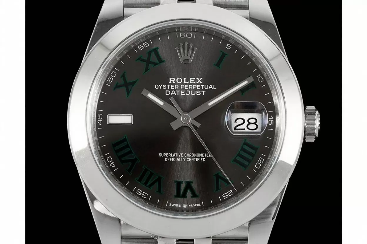 Datejust 126300 41mm Wimbledon Jub SS / SS Grey / Rmn VSF DD3235 - Image 2