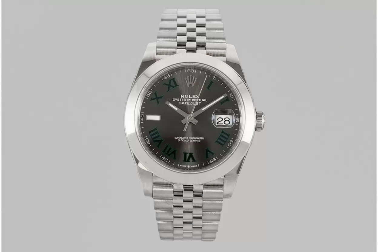 Datejust 126300 41mm Wimbledon Jub SS / SS Grey / Rmn VSF DD3235 - Image 4