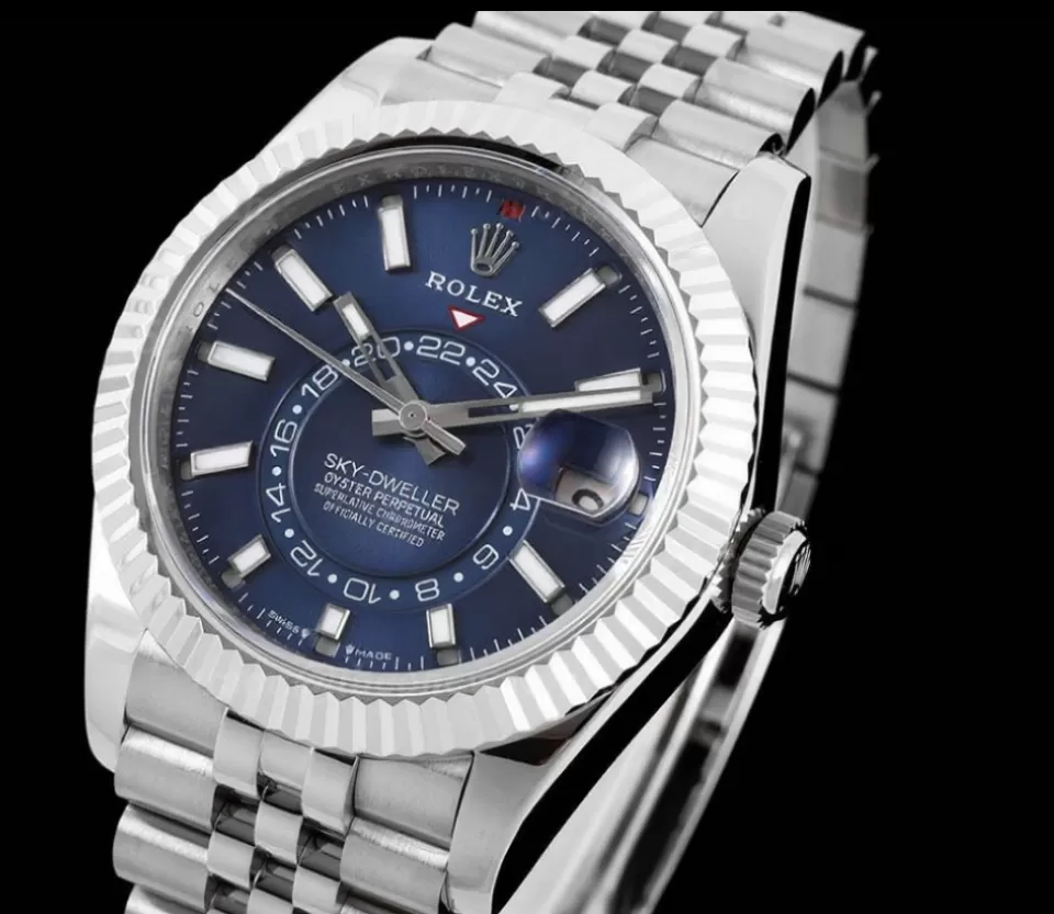 SkyDweller 326934 42mm SS / SS Blue Dial ZF A2824