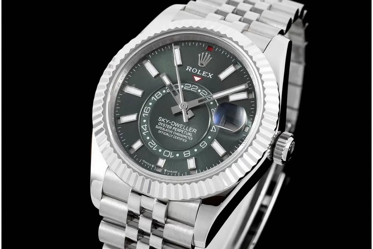 SkyDweller 326934 42mm SS / SS Green Dial ZF A2824