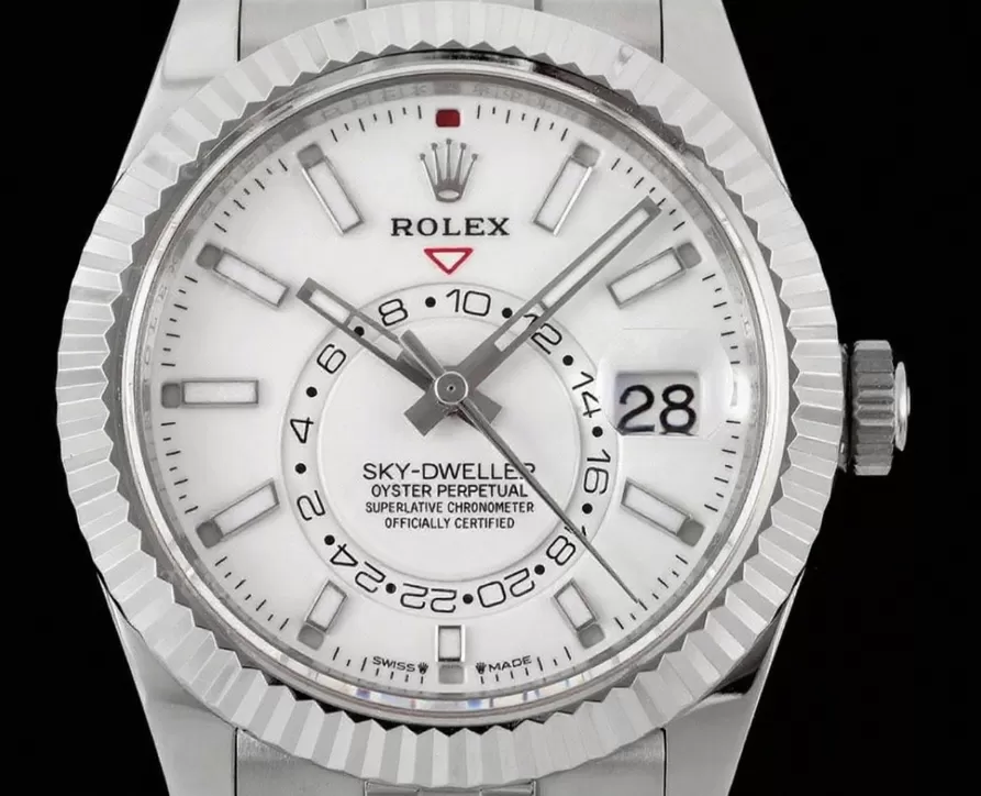 SkyDweller 326934 42mm SS / SS White Dial ZF A2824 - Image 2