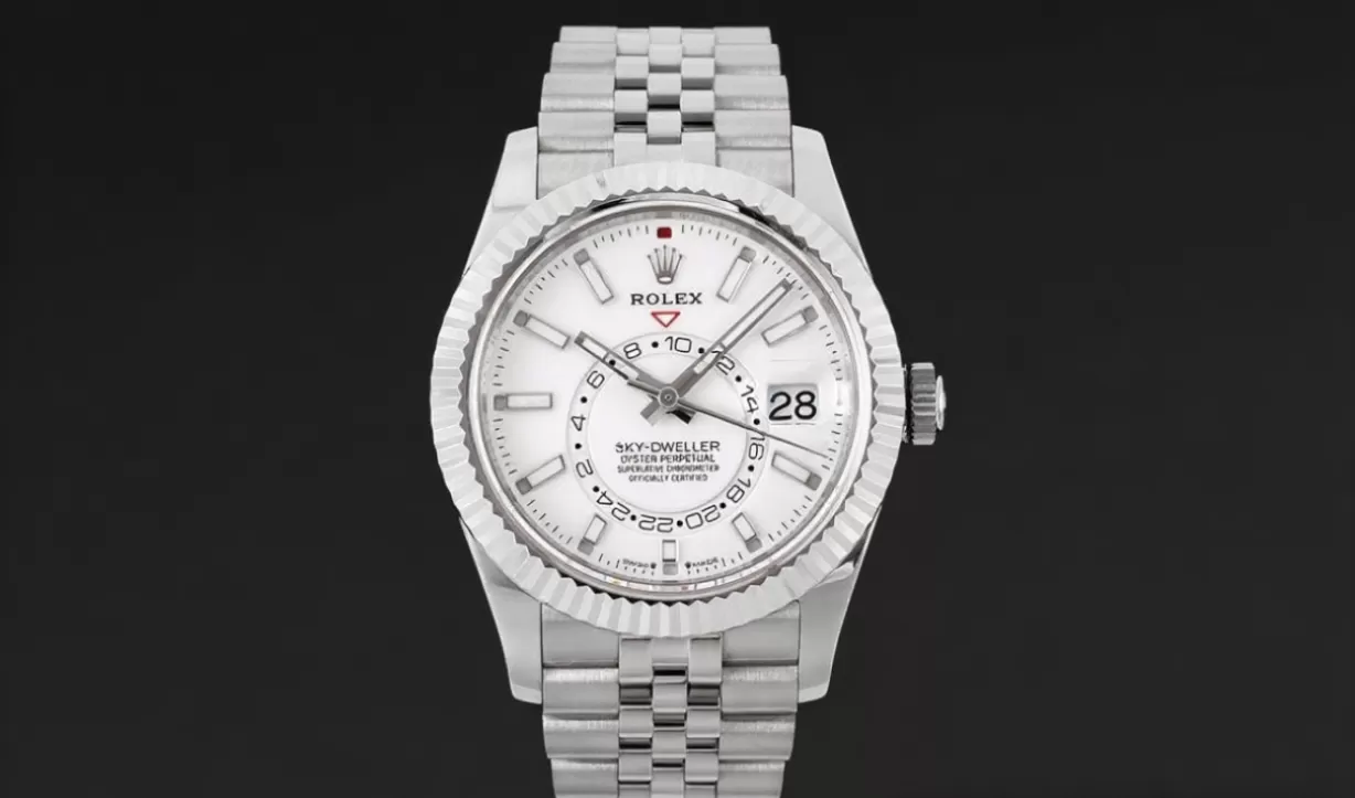 SkyDweller 326934 42mm SS / SS White Dial ZF A2824 - Image 4