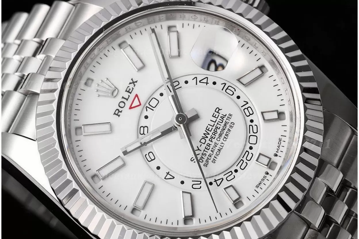 SkyDweller 326934 42mm SS / SS White Dial ZF A2824 - Image 3