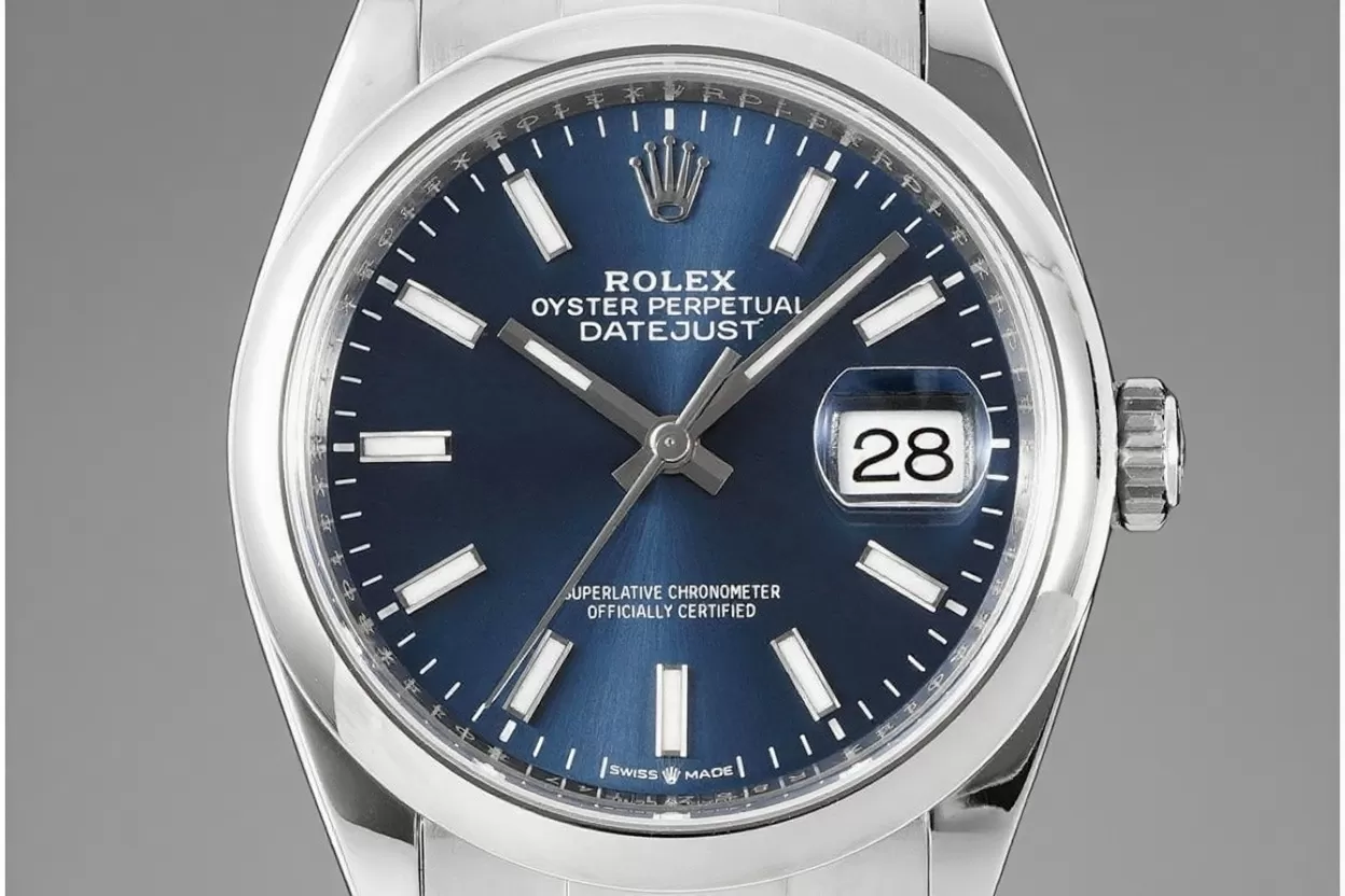 Datejust 126200 36mm Oys SS / SS Blue Dial VSF DD3235 - Image 3