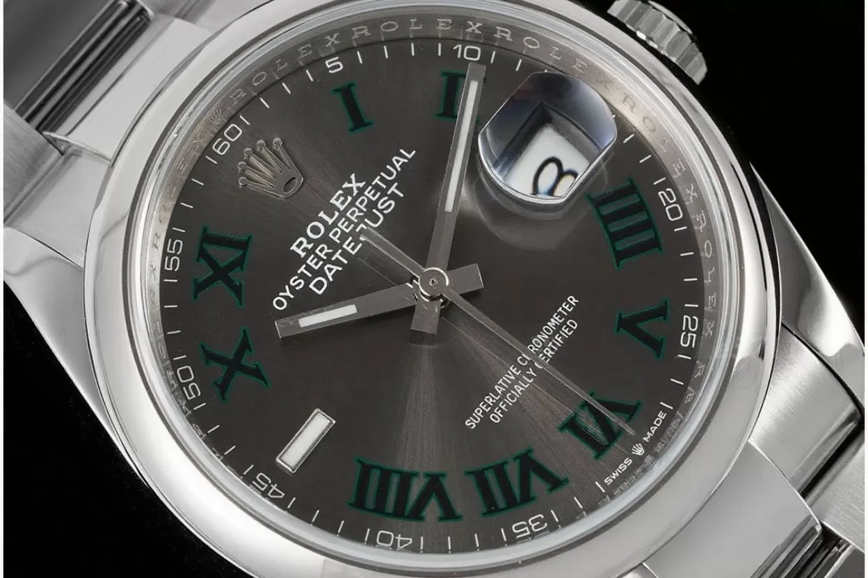 Datejust 126200 36mm Wimbledon Oys SS / SS Grey Dial VSF DD3235 - Image 3