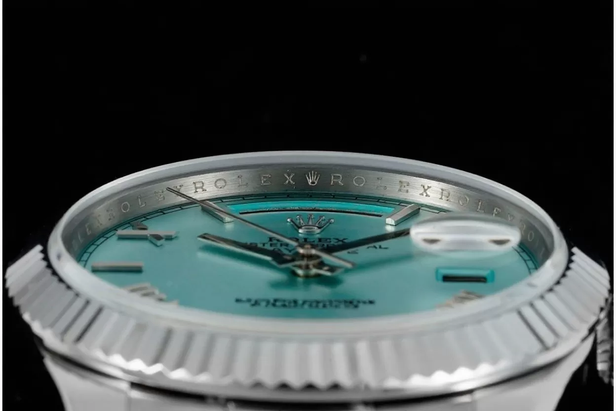 DayDate 228236 40mm SS / SS Ice Blue / Rmn JDF V4 VR3255 (Gain Weight) - Image 5