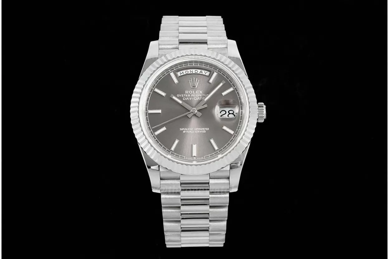 DayDate 228239 40mm SS / SS Grey / Stk JDF V4 VR3255 (Gain Weight) - Image 3