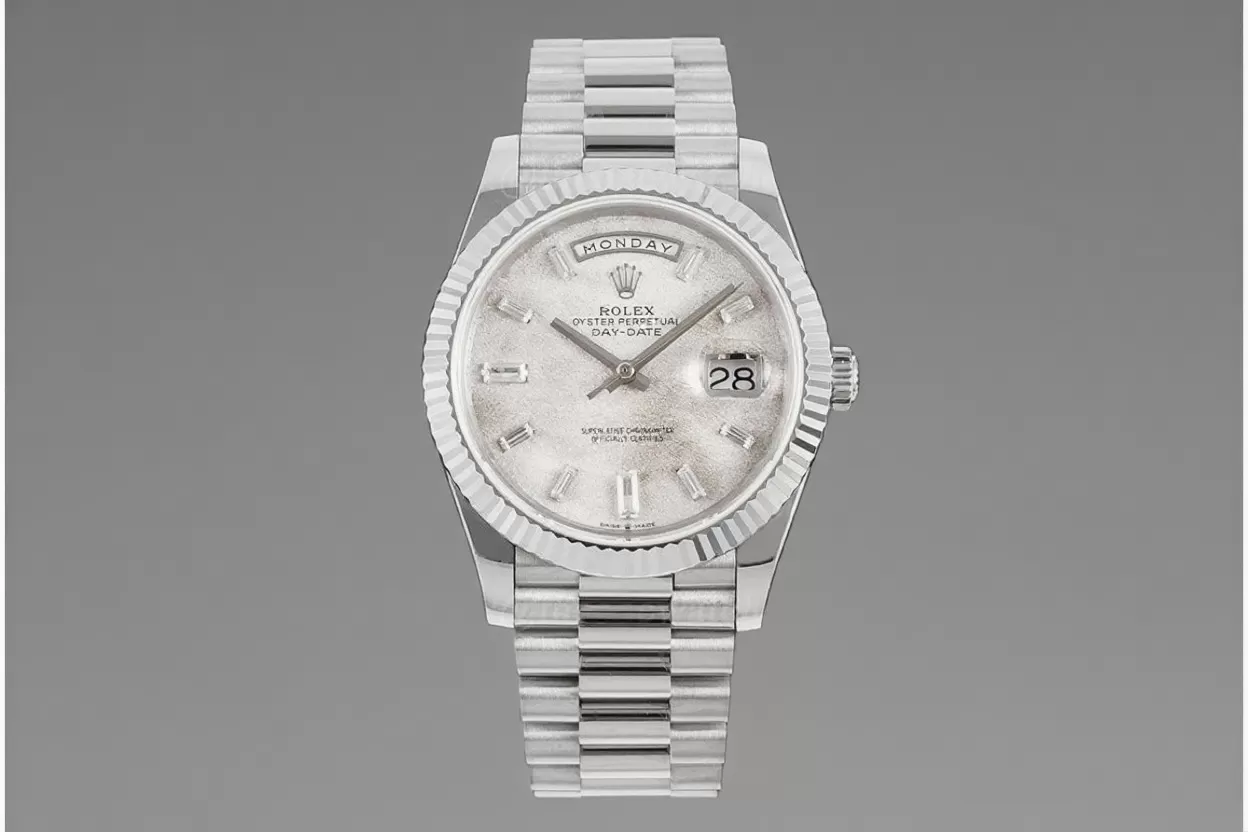 DayDate 228239 40mm SS / SS Moon Dial JDF V4 VR3255 (Gain Weight) - Image 4