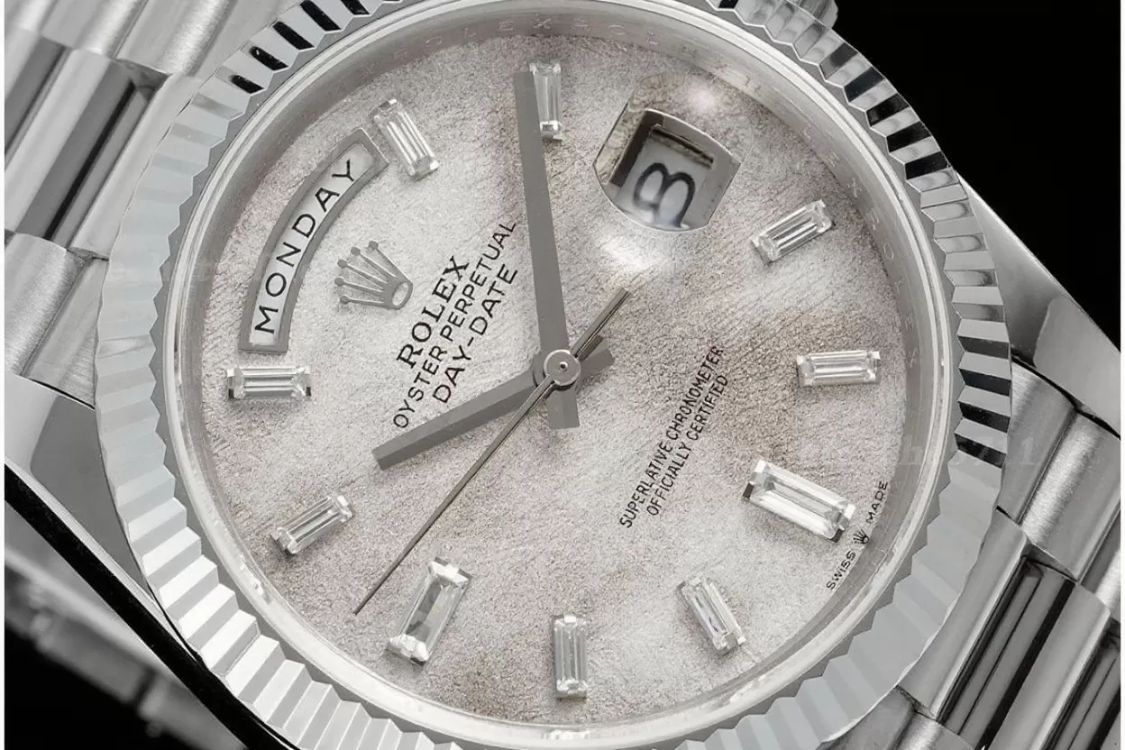DayDate 228239 40mm SS / SS Moon Dial JDF V4 VR3255 (Gain Weight) - Image 3