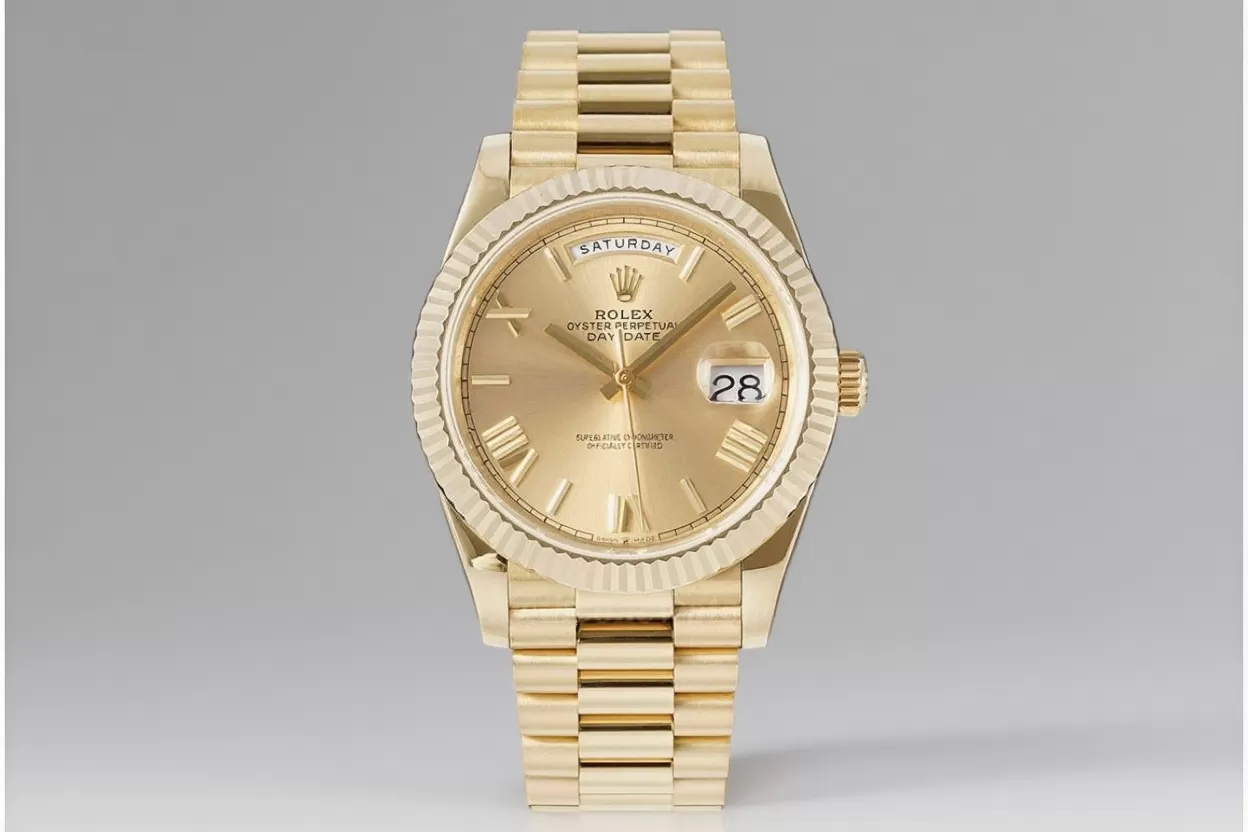 DayDate 228238 40mm YG / YG O Gold Dial JDF V4 VR3255 (Gain Weight) - Image 3