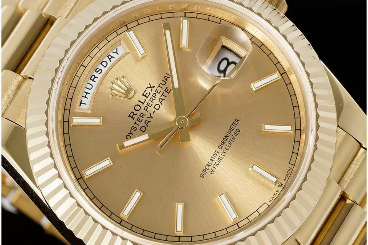 DayDate 228238 40mm YG / YG Gold / Stk JDF V4 VR3255 (Gain Weight) - Image 3