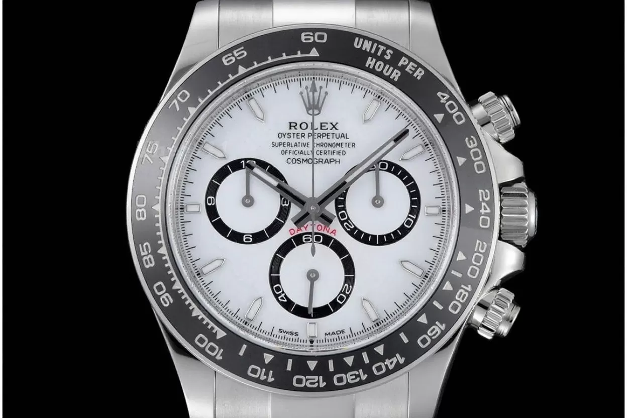 Daytona 126500LN 40mm Youth SS / SS White Dial VSF DD4801 - Image 2