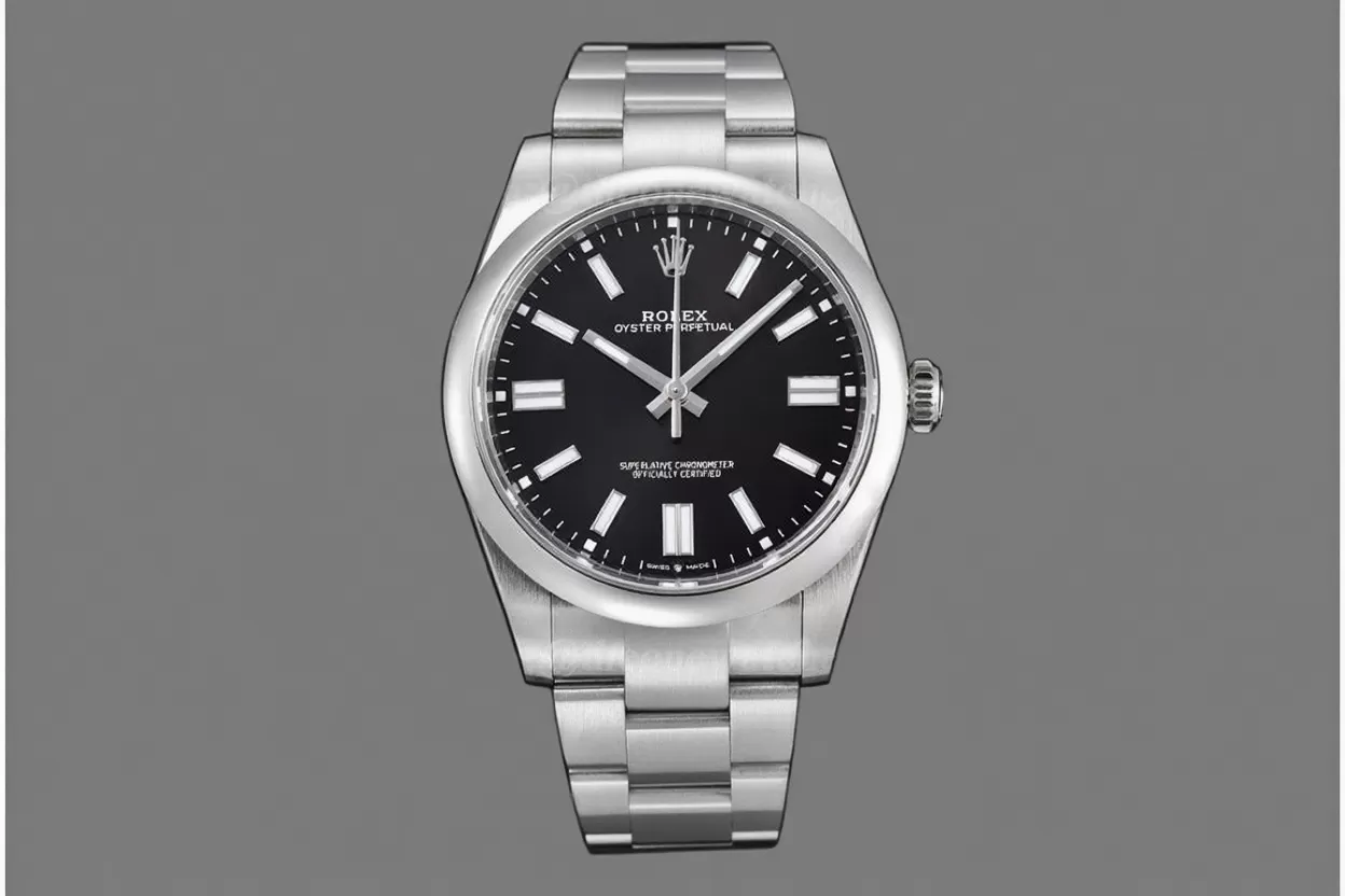 Oyster Perpetual 124300 41mm SS / SS Black Dial VSF VS3230 - Image 3
