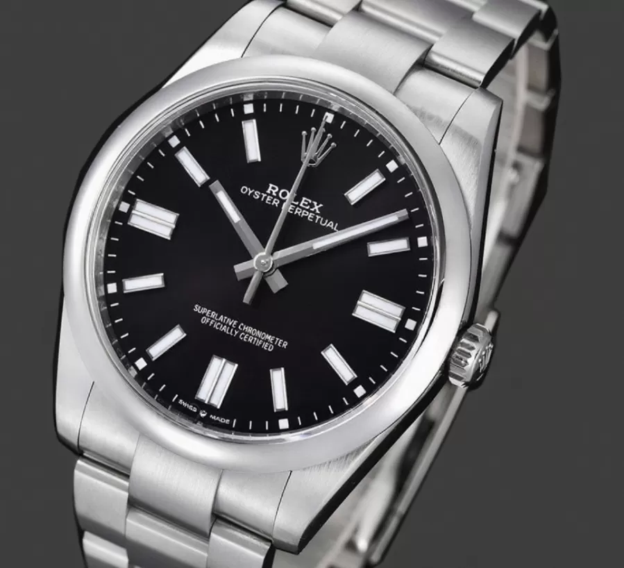 Oyster Perpetual 124300 41mm SS / SS Black Dial VSF VS3230 - Image 5