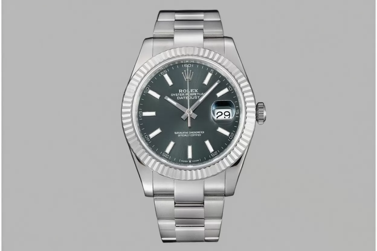 Datejust 126334 41mm Oys SS / SS Green / Stk VSF DD3235 - Image 3