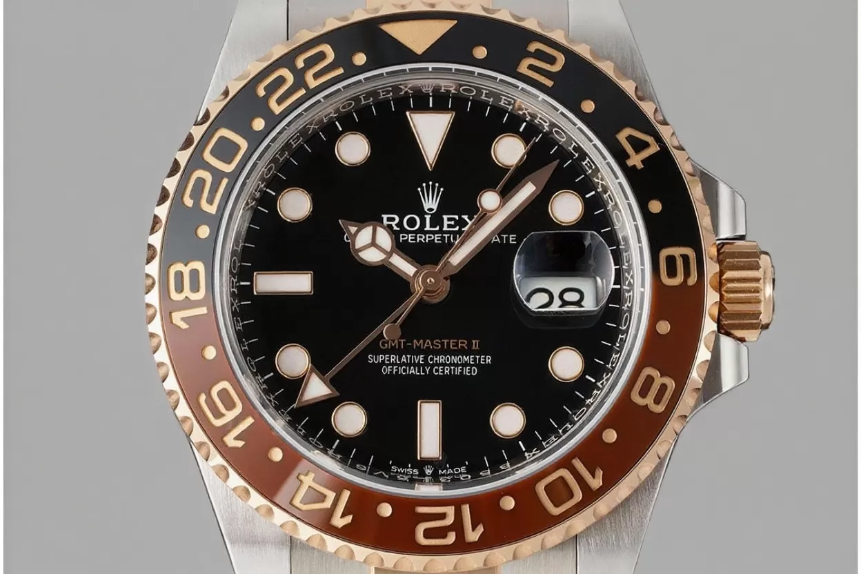 GMT Master II 126711 CHNR Rootbeer SS / RG Black Dial ARF V3 DD3285(Tungsten Heavy Version) - Image 2