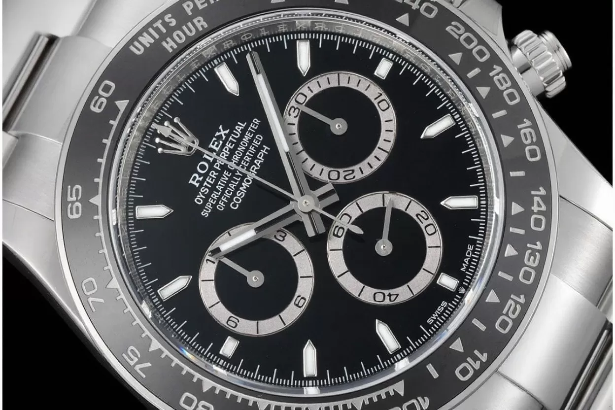 Daytona 126500LN 40mm SS / SS Black Dial BTF DD4131 Super Clone - Image 4