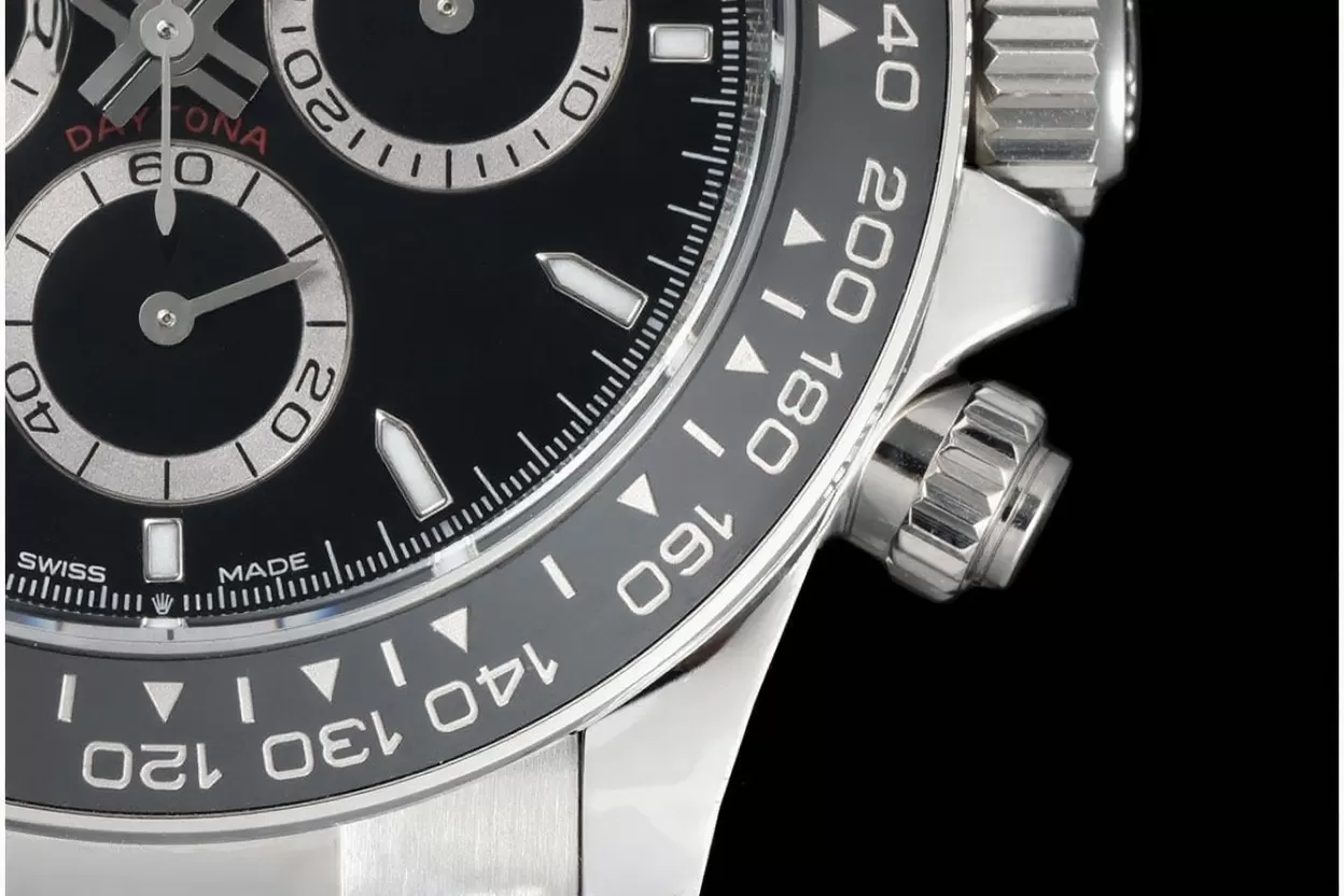 Daytona 126500LN 40mm SS / SS Black Dial BTF DD4131 Super Clone - Image 6