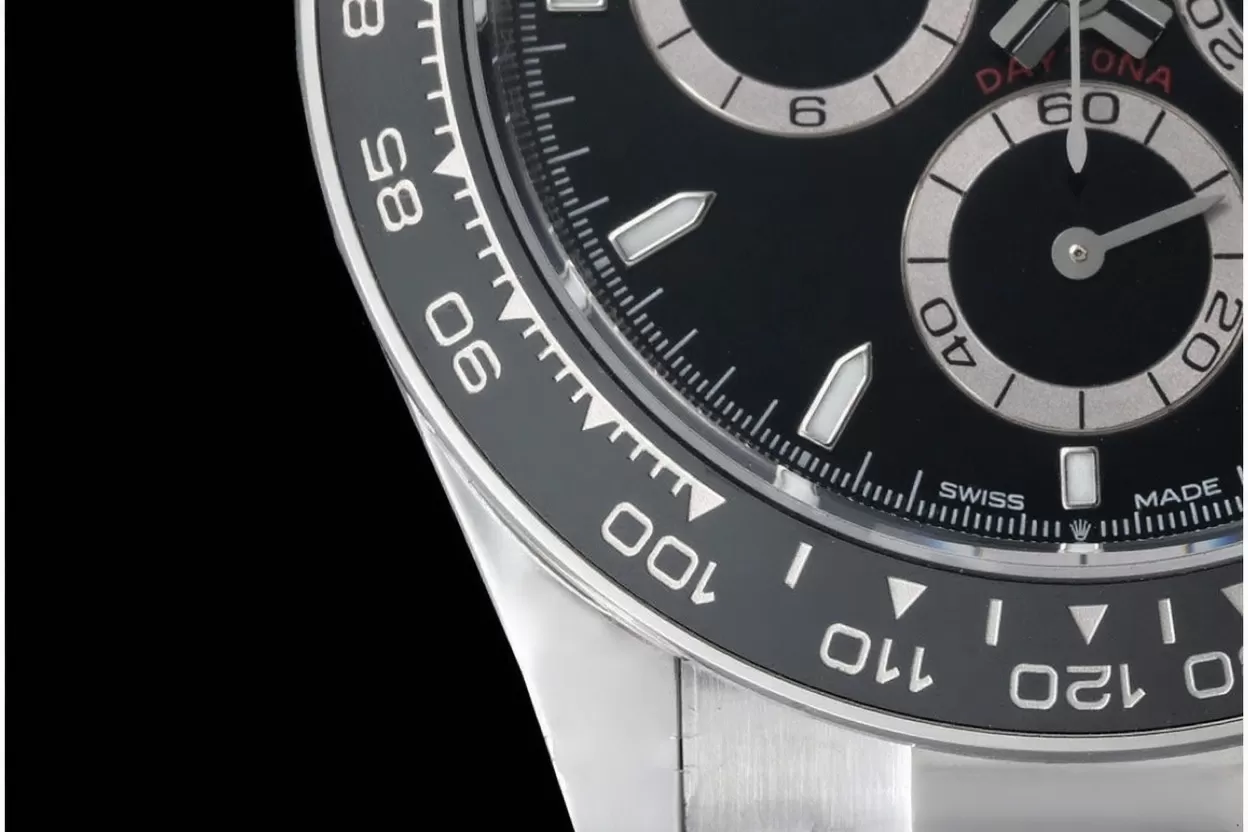 Daytona 126500LN 40mm SS / SS Black Dial BTF DD4131 Super Clone - Image 5