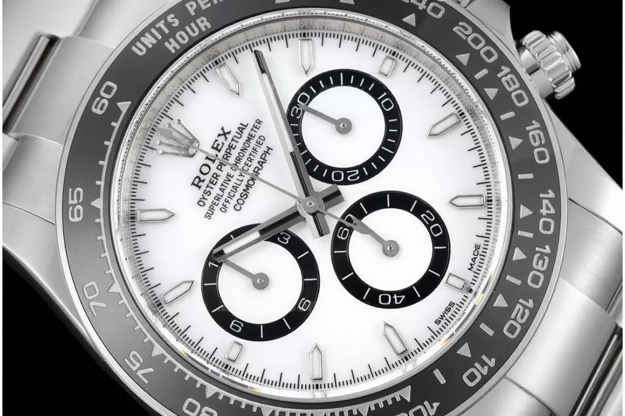Daytona 126500LN 40mm SS / SS White Dial BTF DD4131 Super Clone - Image 4
