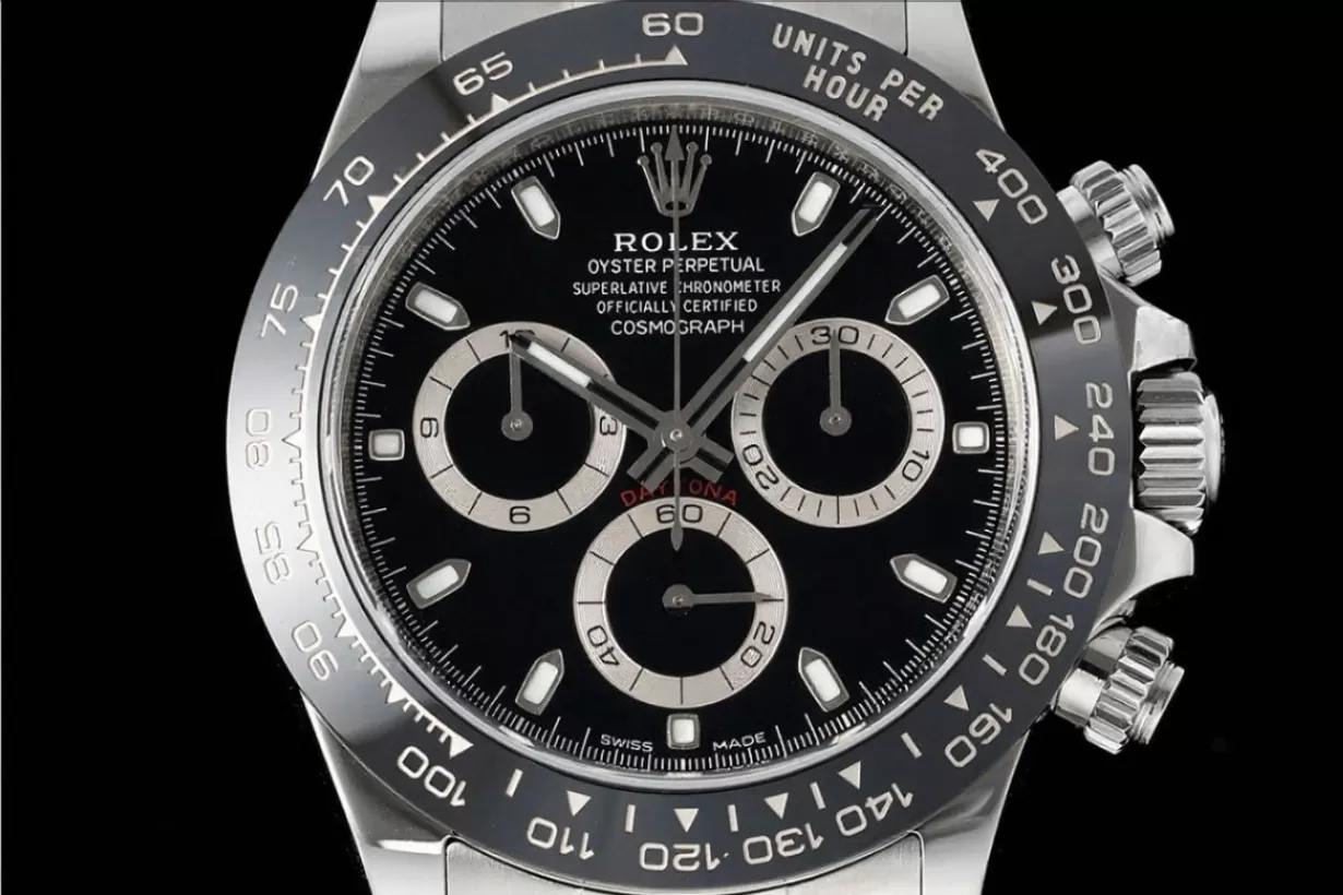 Daytona 116500 40mm SS / SS Black Dial VSF DD4130