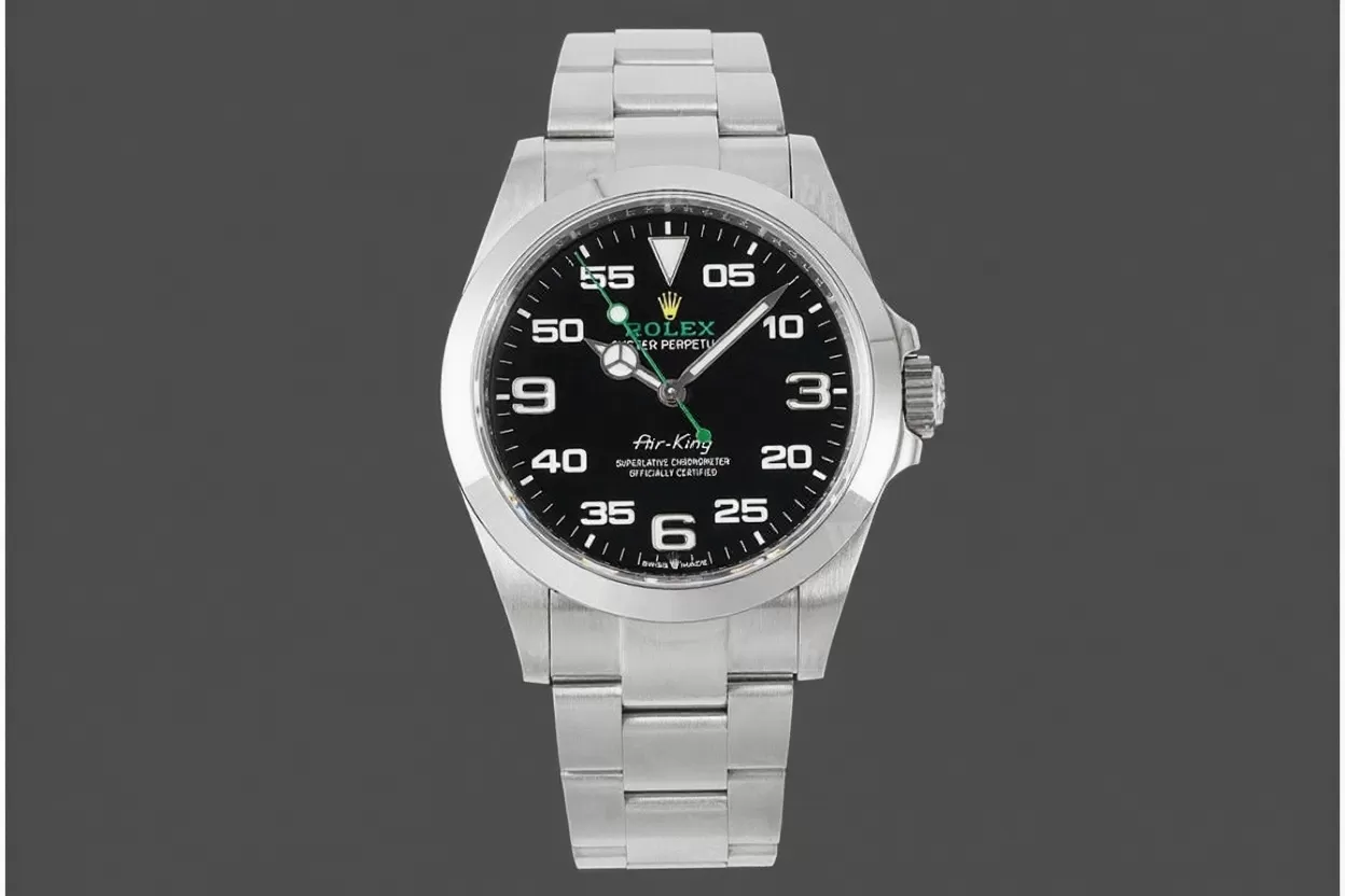 Airking 126900 40mm SS / SS Black Dial VSF VS3230 - Image 2