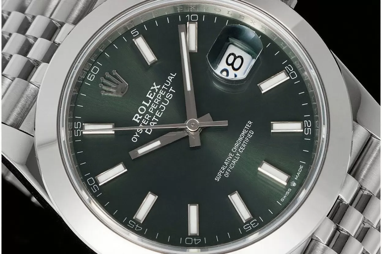 Datejust 126300 41mm Jub SS / SS Green Dial VSF DD3235 - Image 3