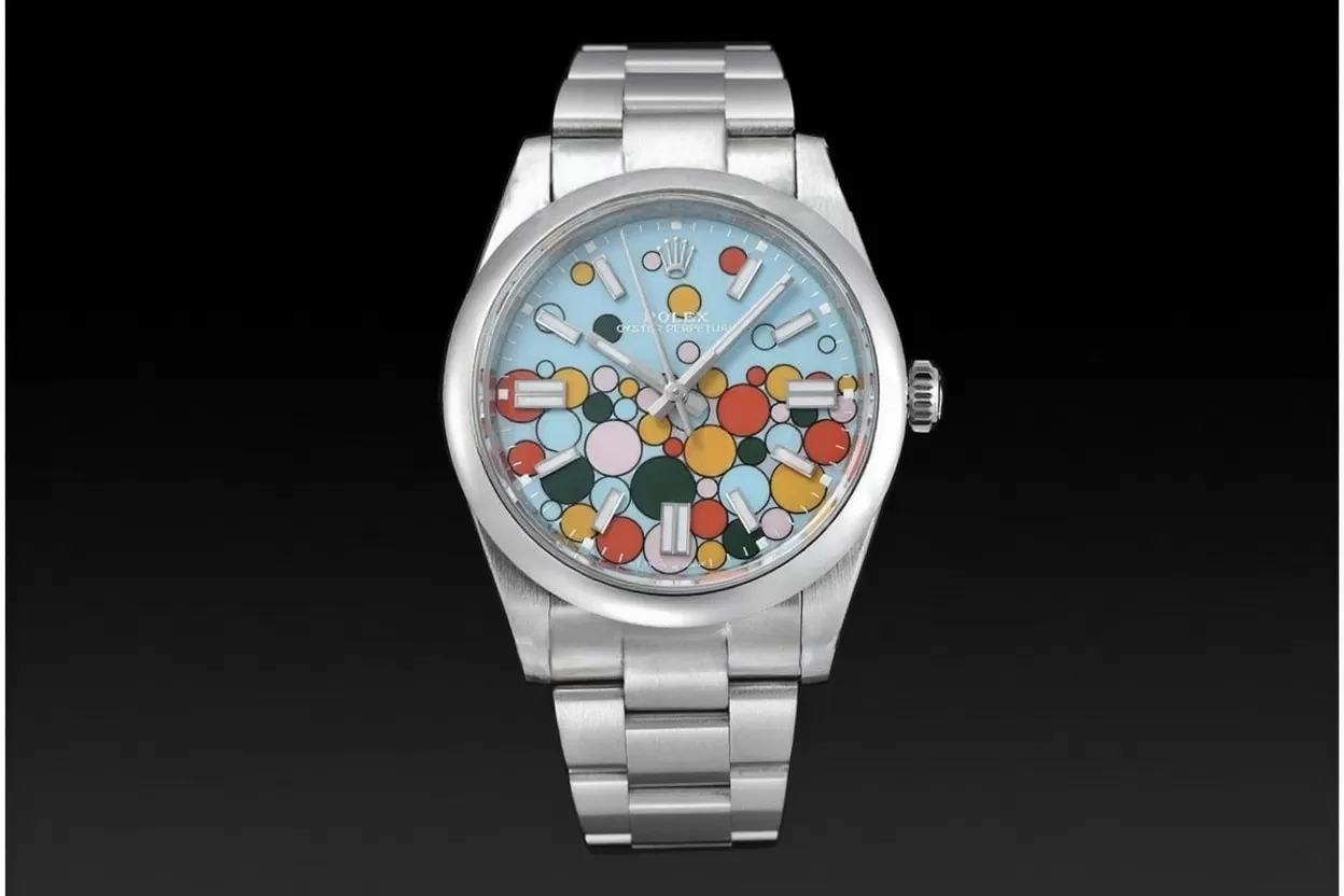 Oyster Perpetual 124300 41mm SS / SS Celebration Dial VSF VS3230