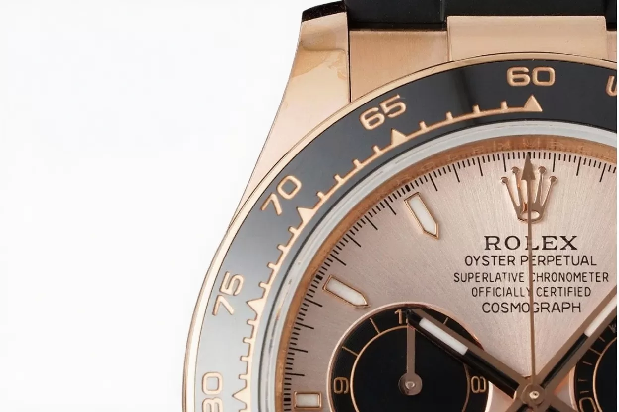 Daytona 126515 40mm RG / RU Champagne / Black QF SH4131 (Gain Weight) - Image 2