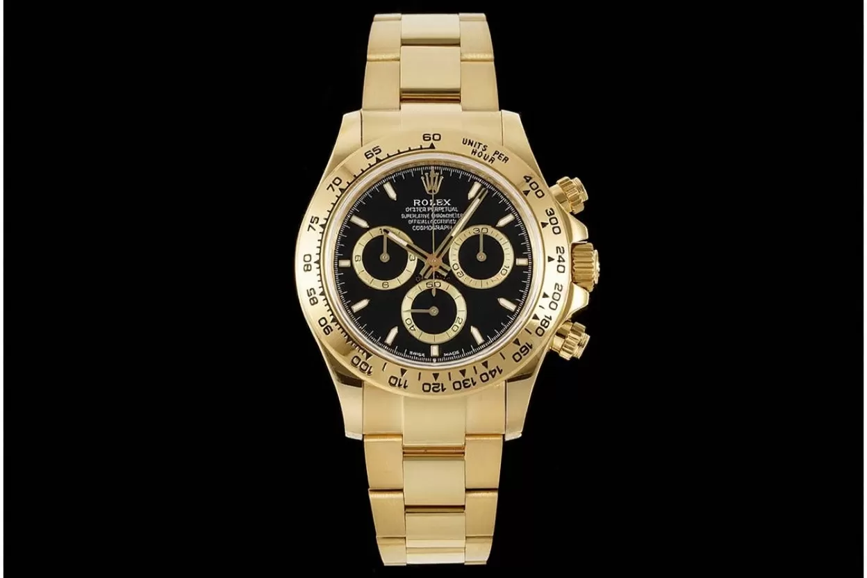 Daytona 126508 40mm YG / YG Black Dial QF SH4131 (Gain Weight) - Image 3