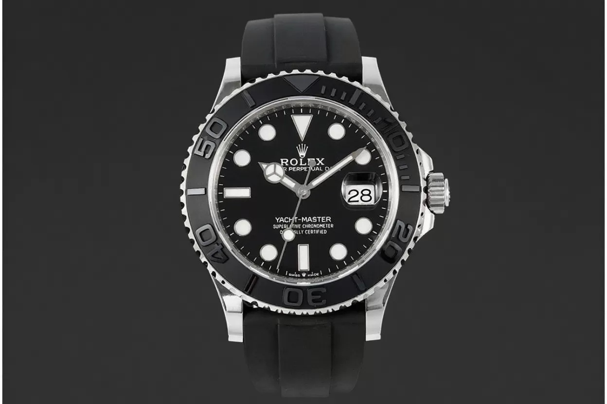 Yacht ?C Master 226659 42mm SS / RU Black / Dot TEDF V3 DD3235(Tungsten Heavy Version) - Image 3