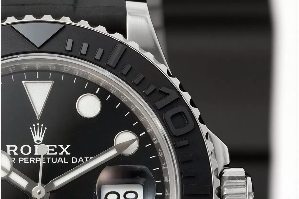 Yacht ?C Master 226659 42mm SS / RU Black / Dot TEDF V3 DD3235(Tungsten Heavy Version) - Image 4