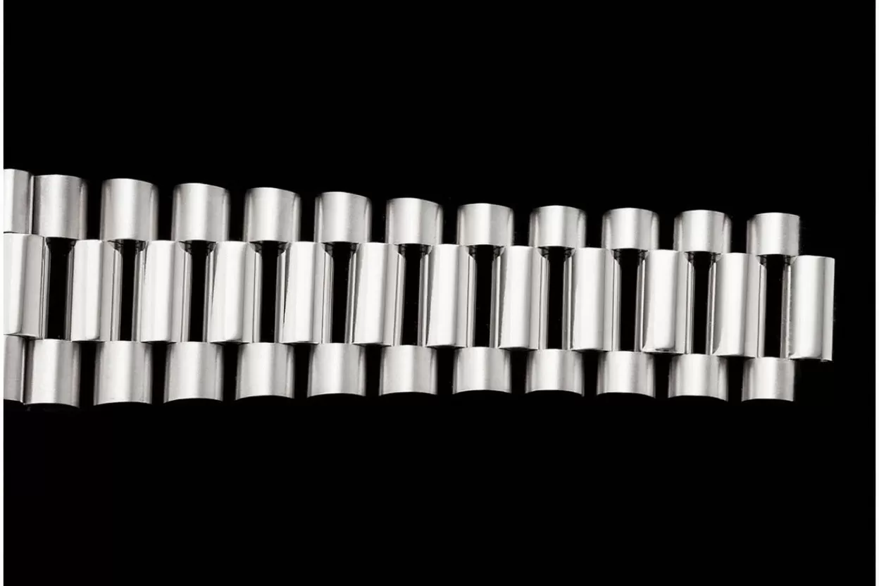 DayDate 128239 36mm SS / SS Silver / Stk QF V3 VR3255(Gain Weight) - Image 28