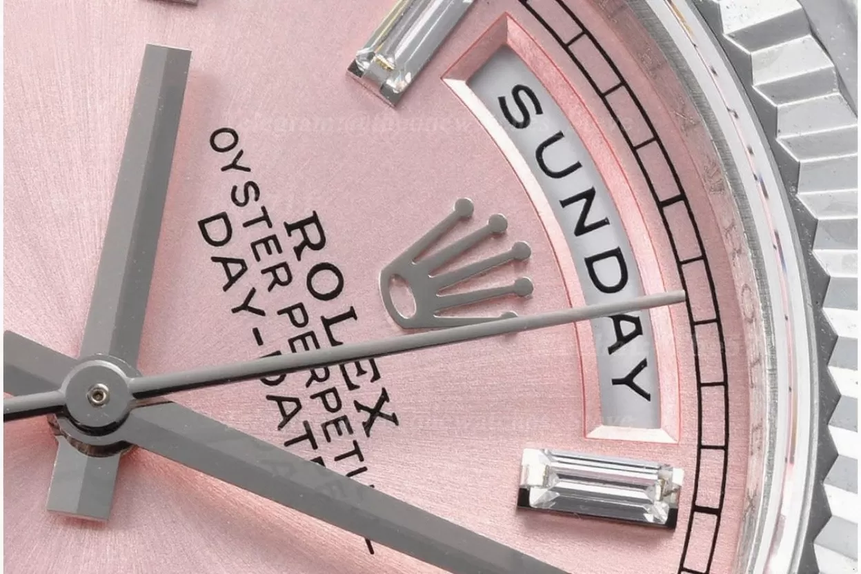 DayDate 128239 36mm SS / SS Pink / Dia QF V3 VR3255(Gain Weight) - Image 6