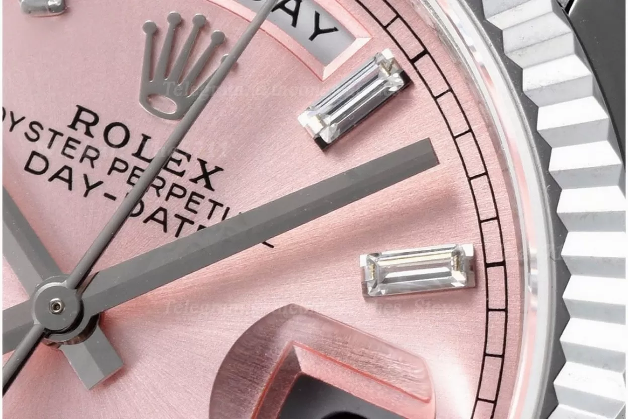DayDate 128239 36mm SS / SS Pink / Dia QF V3 VR3255(Gain Weight) - Image 5