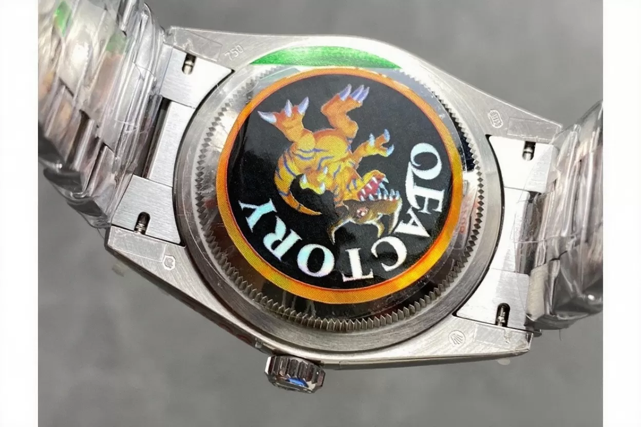 DayDate 128239 36mm SS / SS Blue / Stk QF V3 VR3255(Gain Weight) - Image 8
