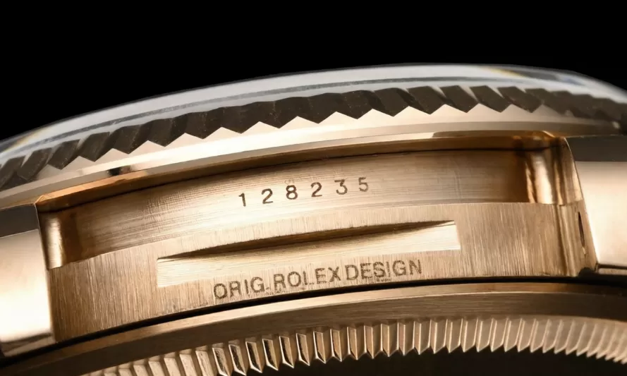 DayDate 128235 36mm RG / RG Blue / Dia QF V3 VR3255(Gain Weight) - Image 11
