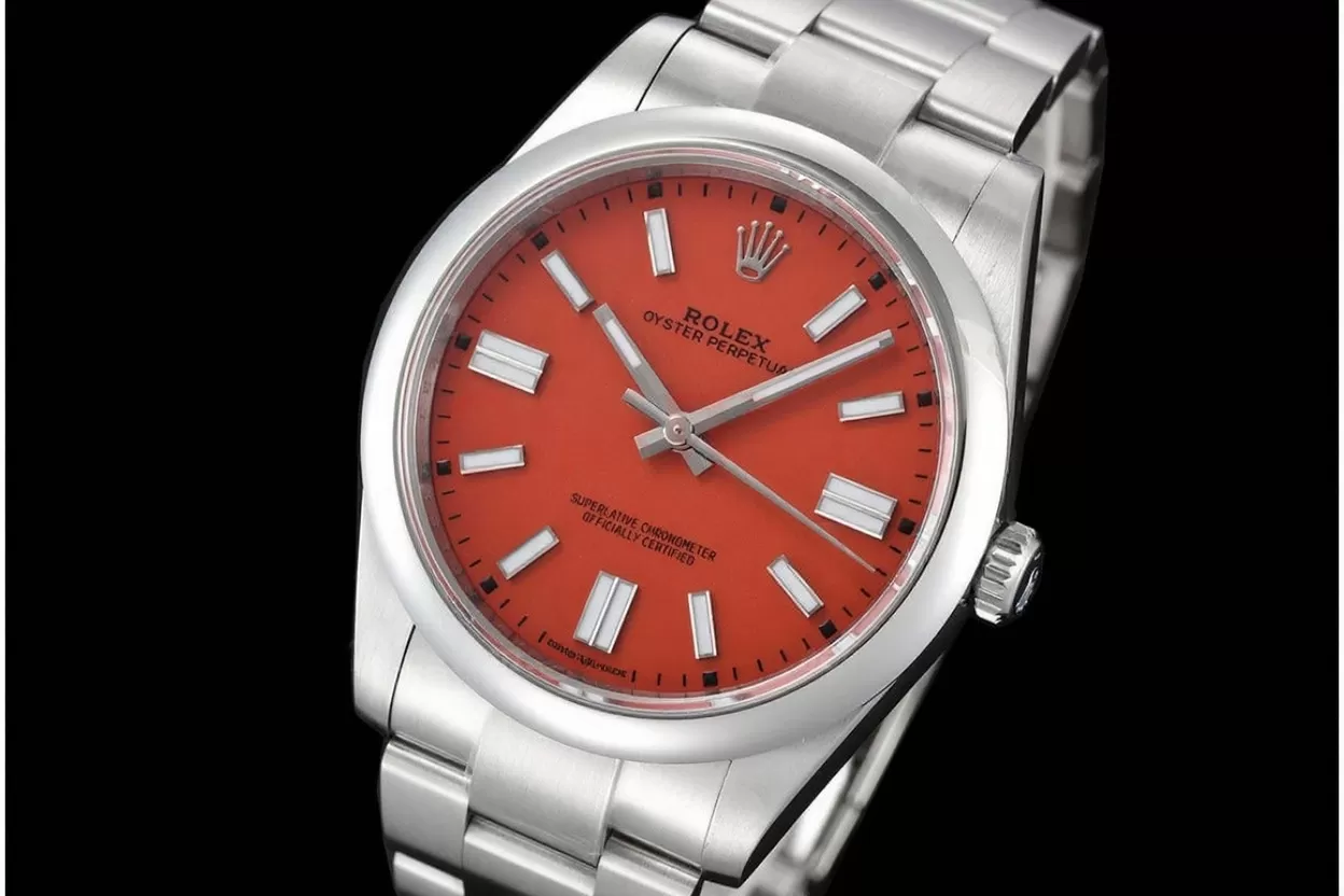 Oyster Perpetual 124300 41mm SS / SS Red Dial VSF VS3230