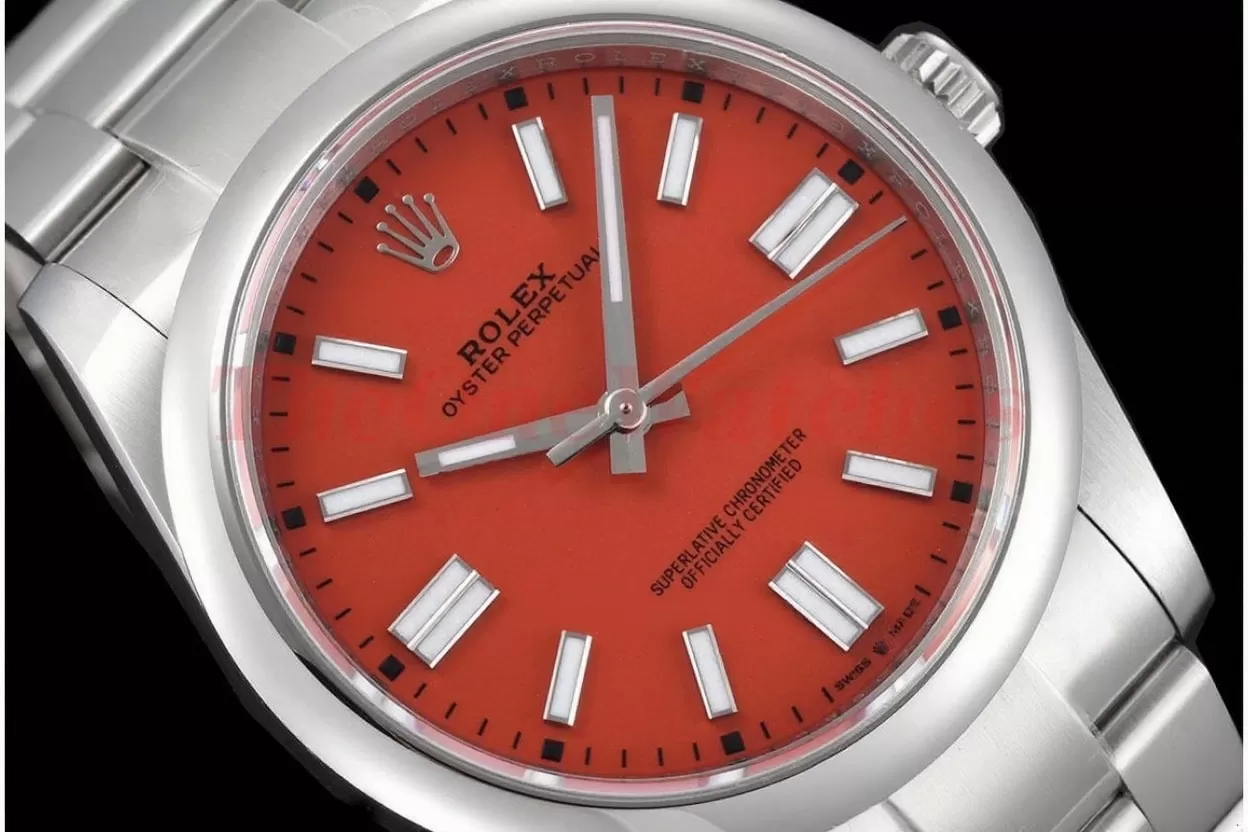 Oyster Perpetual 124300 41mm SS / SS Red Dial VSF VS3230 - Image 3